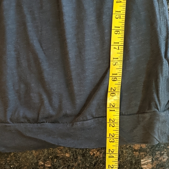 H&M gray lace sleeve top Sz S - Picture 5 of 5